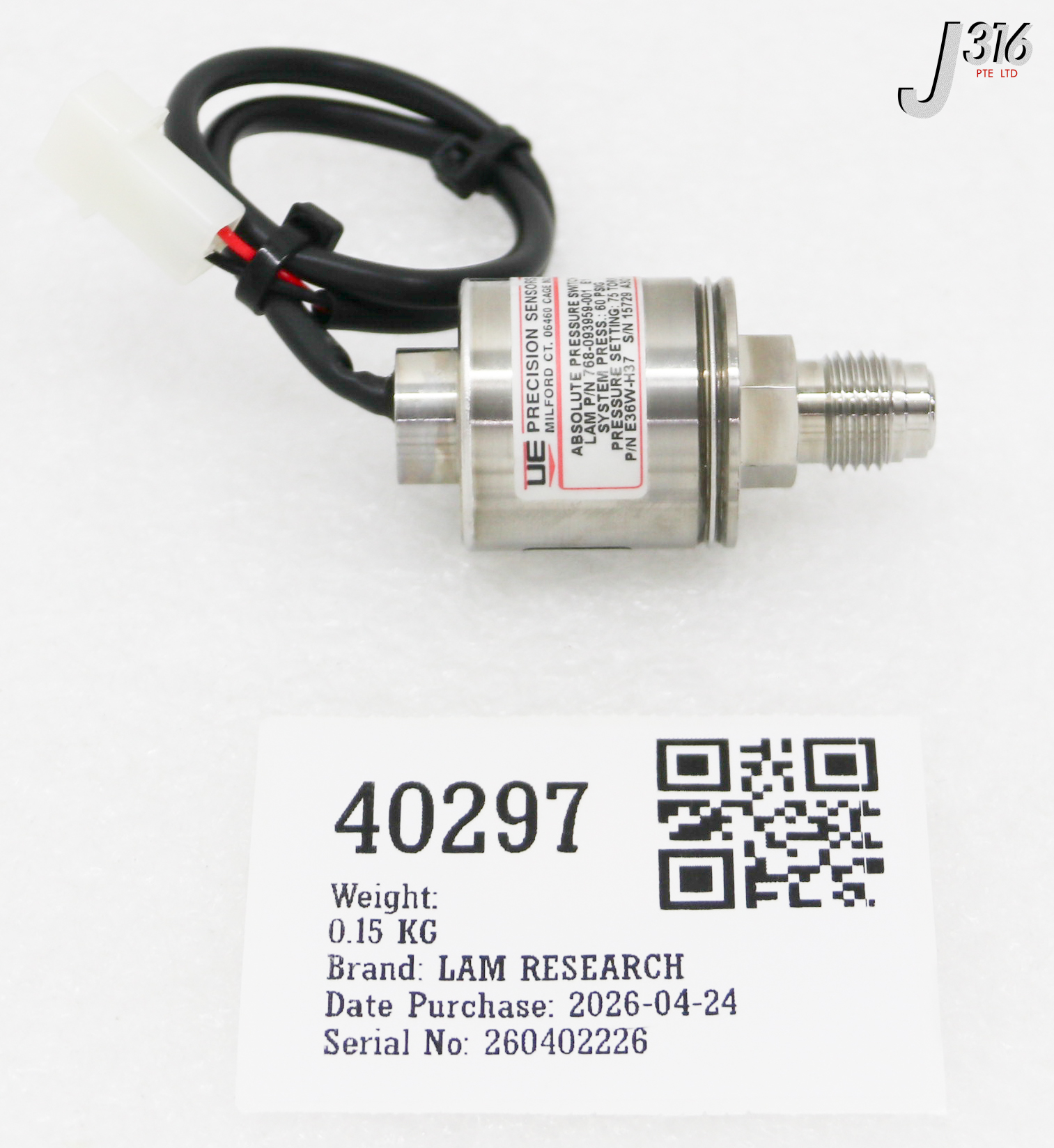 バイイー 40297 LAM RESEARCH PRECISION SNSRS ABS PR SWITCH E36W-H37 (PARTS